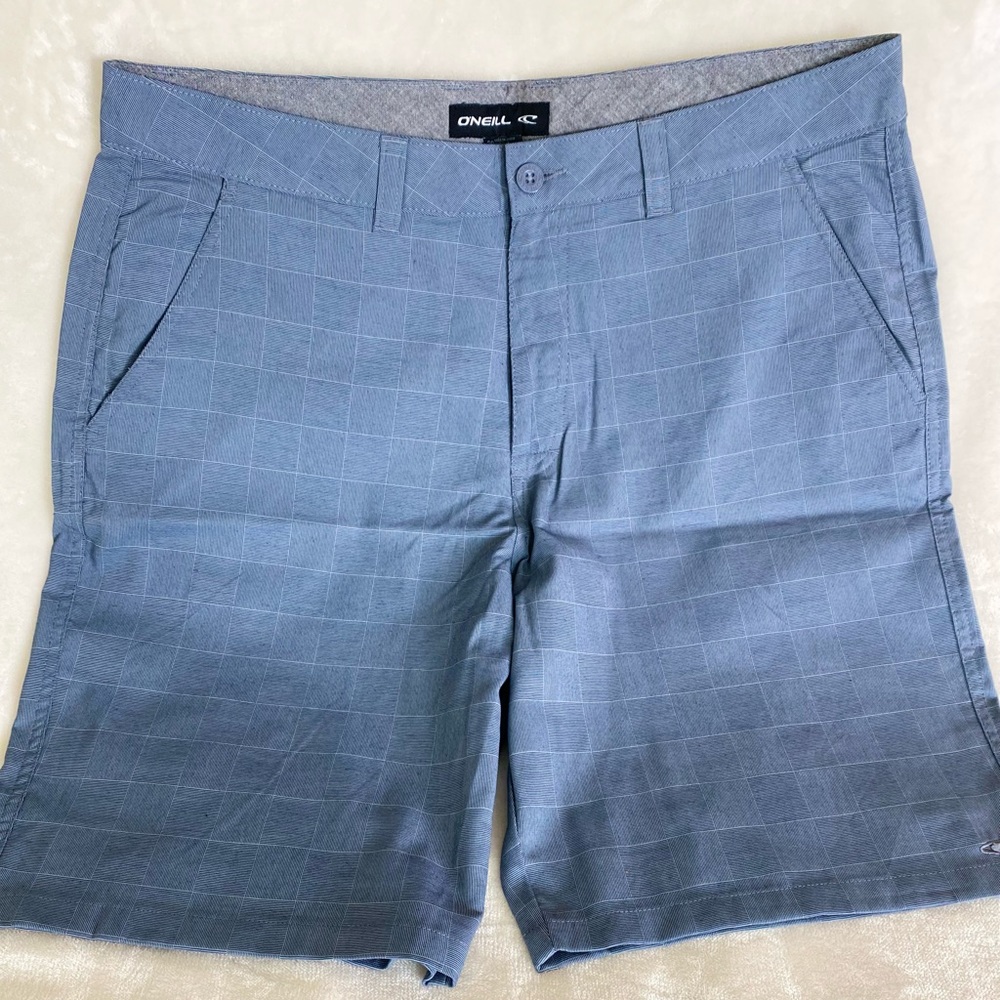 O’Neill Blue Plaid Shorts